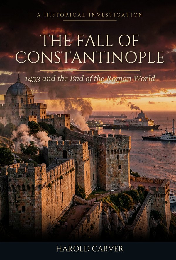 The Fall of Constantinople by Harold Carver &mdash; book cover
