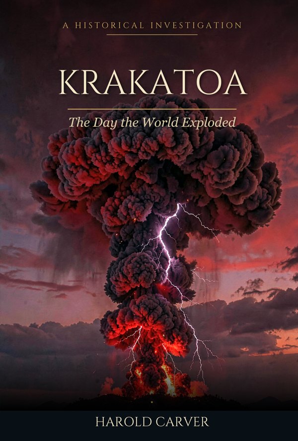 Krakatoa by Harold Carver &mdash; book cover
