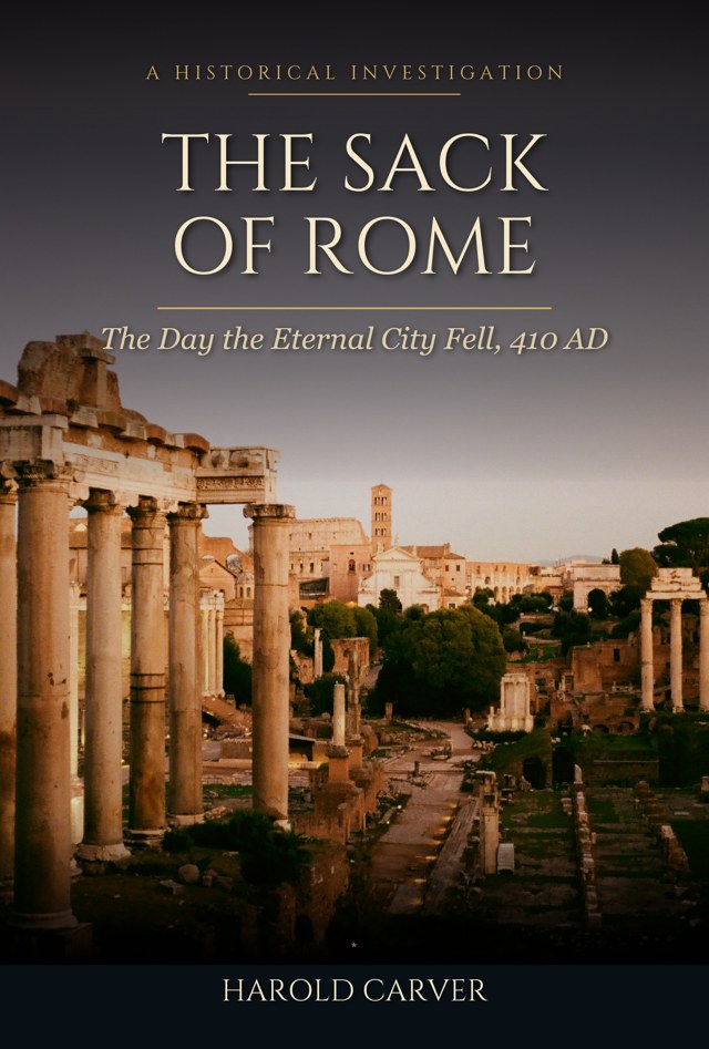The Sack of Rome by Harold Carver &mdash; book cover